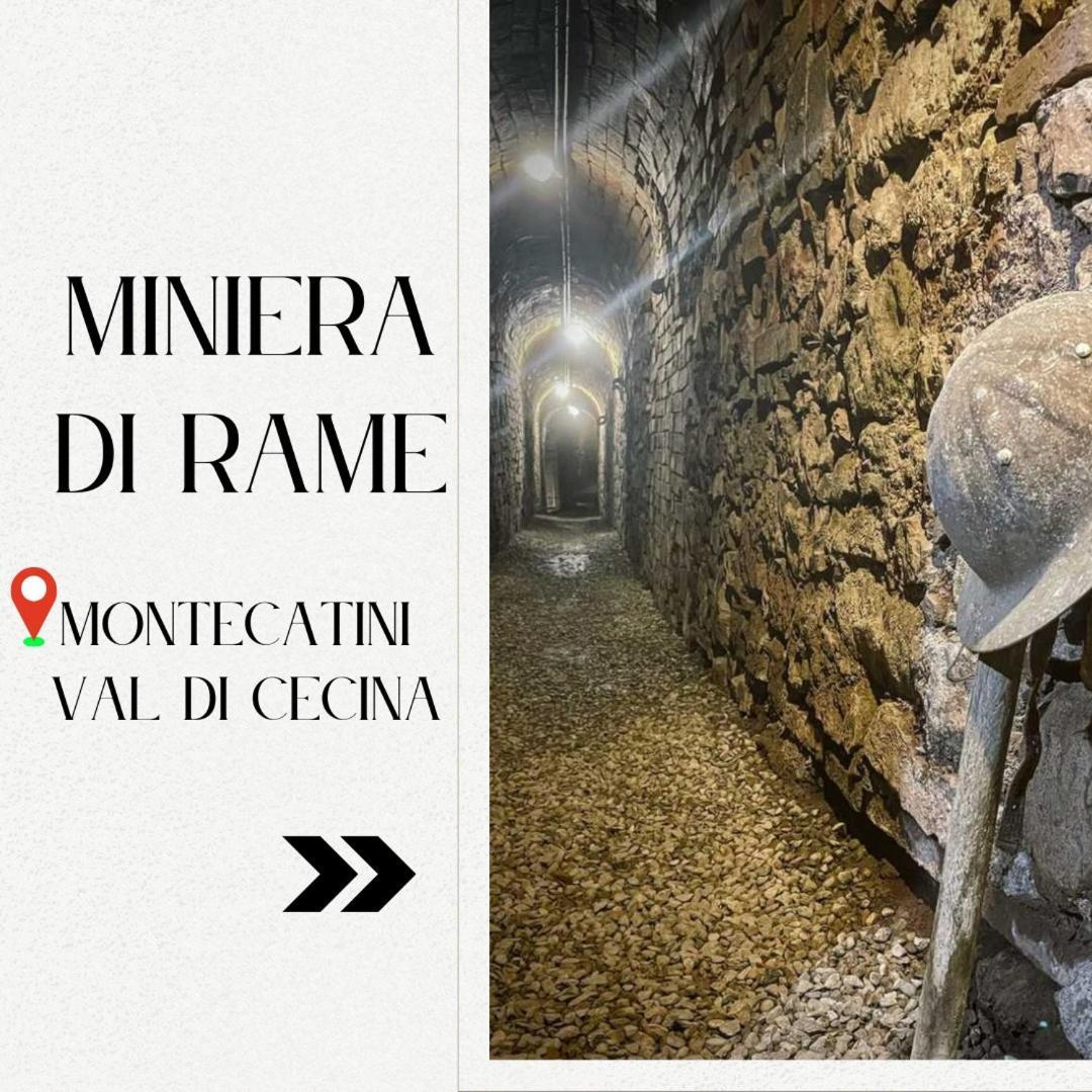 La Casina Leilighet Montecatini Val di Cecina Eksteriør bilde